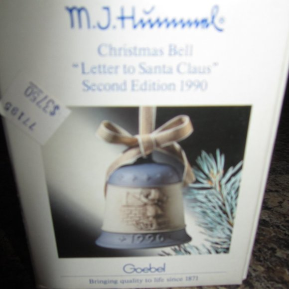 M.J. Hummel "Letter To Santa Claus" 2nd Edition 1990 NIB - Picture 1 of 8